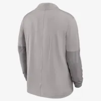 Ohio State мужские Nike Dri-FIT College 1/2-Zip Top цвет серый
