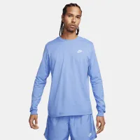 Nike Sportswear Club Men's Long-Sleeve T-Shirt Blue