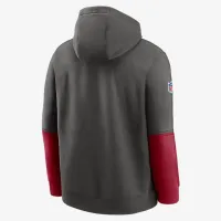 Tampa Bay Buccaneers Sideline Team Issue Club чоловічі Nike NFL Pullover Толстовка з капюшоном колір сірий