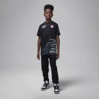 Nike Jordan Big детские Moto футболка цвет черный