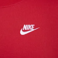 Nike Sportswear Club Fleece жіноча Crew-Neck світшот колір червоний