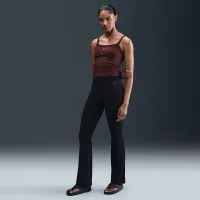 Nike One жіноча Dri-FIT Tank Top колір червоний
