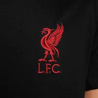 Liverpool FC Strike Special Edition Big дитячі Nike Dri-FIT Soccer Short-Sleeve Knit Top колір чорний