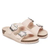 Шлёпанцы Birkenstock Arizona Flower Buckle 1029490 - Розовые