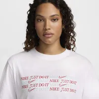 Nike Sportswear женская Crew-Neck футболка цвет белый