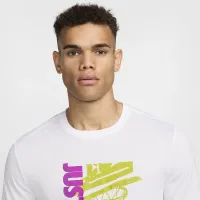 Nike чоловічі Dri-FIT баскетбольні футболка колір білий