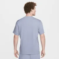 Nike Primary мужские Dri-FIT Short-Sleeve Versatile Top синий