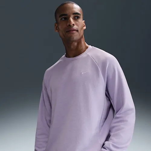 Nike Primary Fleece чоловічі Dri-FIT UV Performance Crew колір фіолетовий