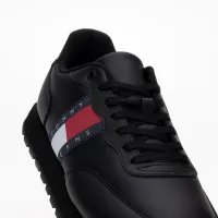 Кроссовки Tommy Jeans Leather Runner EM0EM00898-0GK - Черные