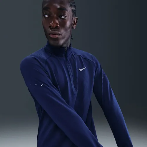 Nike Stride мужские Therma-FIT Repel Winterized 1/2-Zip Running Top синий