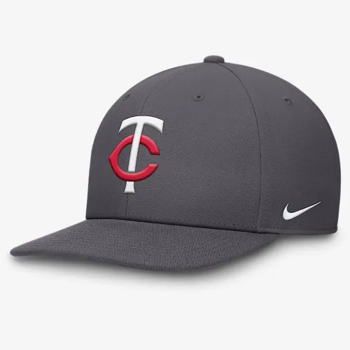 Minnesota Twins Pro чоловічі Nike Dri-FIT MLB Adjustable Hat колір сірий