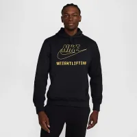 Nike чоловічі Weightlifting Pullover Толстовка з капюшоном колір чорний