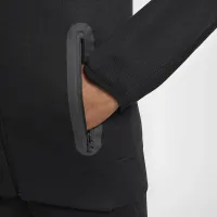 Paris Saint-Germain Tech Fleece Big дитячі (для хлопчиків) Nike Soccer Full-Zip Толстовка з капюшоном колір чорний