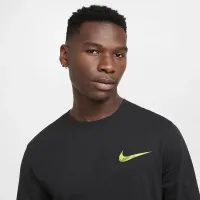 Nike Sportswear Club Long-Sleeve футболка колір чорний