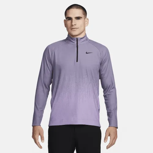 Nike Tour чоловічі Dri-FIT ADV 1/2-Zip для гольфу Top колір фіолетовий