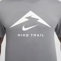 Nike Dri-FIT чоловічі Trail Running футболка колір сірий