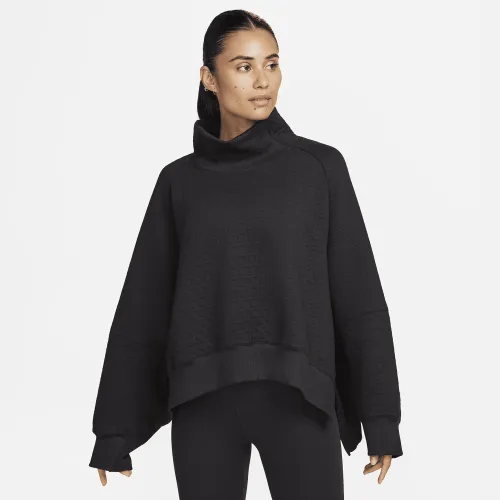 Nike Yoga Therma-FIT жіноча Top колір чорний