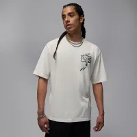 Nike Jordan Brooklyn чоловічі оверсайз Graphic футболка колір білий