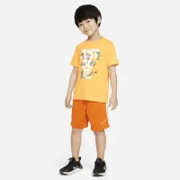 Nike Dri-FIT Little дитячі шорти комплект Orange