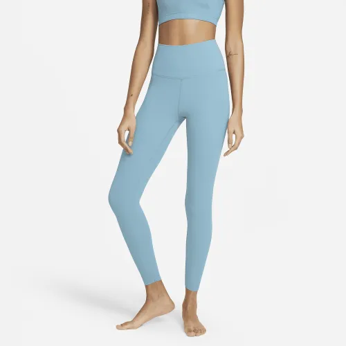 Nike Yoga Dri-FIT Luxe жіноча High-Waisted 7/8 Infinalon Leggings Blue