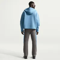 Nike Tech мужские Fleece Full-Zip Толстовка с капюшоном синий
