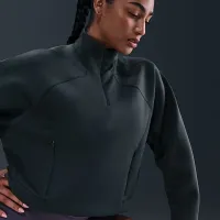 Nike Universa жіноча Dri-FIT 1/4-Zip Top колір зелений