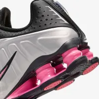 Nike Shox R4 Big детские Кроссовки цвет черный