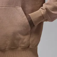 Nike Jordan Flight Fleece мужские Pullover Толстовка с капюшоном цвет коричневый