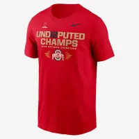 Ohio State Buckeyes 2025 College Football Playoff National Champions Und12puted Champs мужские Nike College футболка цвет красный
