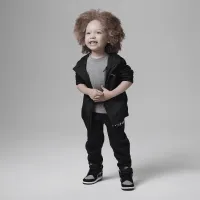 Nike Jordan Jumpman Sustainable Pants Toddler Pants колір чорний