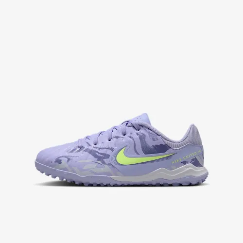 Nike United Jr. Tiempo Legend 10 Academy Big дитячі TF Low-Top Soccer Кросівки колір фіолетовий