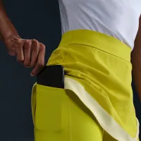 NikeCourt Slam женская Dri-FIT Tennis Skort цвет зеленый