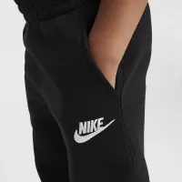 Nike Sportswear Club Toddler Fleece Wide Leg Pants цвет черный