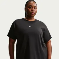 Nike Sportswear женская оверсайз Short-Sleeve футболка (большие размеры) цвет черный