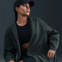 Nike Sportswear Tech Fleece жіноча оверсайз Duster Куртка колір зелений