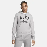Nike женская волейбольные Pullover Толстовка с капюшоном цвет серый