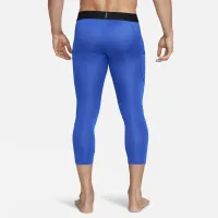 Nike Pro чоловічі Dri-FIT 3/4-Length Fitness Tights блакитний