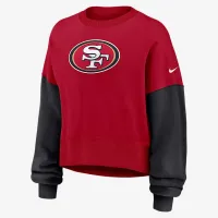 San Francisco 49ers женская Nike NFL Pullover Crew цвет красный