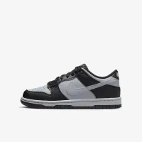 Nike Dunk Low Big детские Кроссовки цвет черный