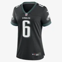 DeVonta Smith Philadelphia Eagles Women’s Nike NFL Game Jersey цвет черный
