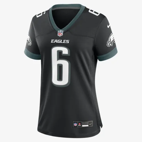 DeVonta Smith Philadelphia Eagles Women’s Nike NFL Game Jersey цвет черный