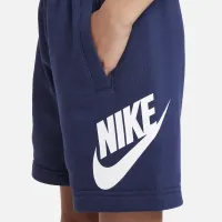 Nike Sportswear Club Fleece Big детские French Terry шорты синий
