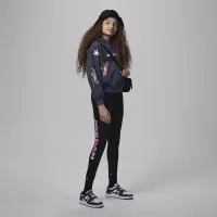 Nike Jordan Deloris Jordan Flowers Big детские лосины цвет черный