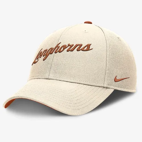 Texas Longhorns Primetime Rise мужские Nike College Adjustable Hat цвет коричневый