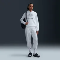 Nike женская Cheer Pullover Толстовка с капюшоном цвет белый