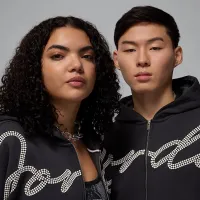 Nike Jordan MVP мужские Full-Zip Fleece Толстовка с капюшоном цвет черный