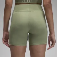 Nike Jordan Sport жіноча шорти колір зелений