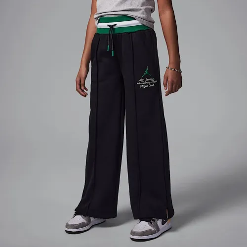 Nike Jordan Court of Legends Big детские Open Hem Pants цвет черный