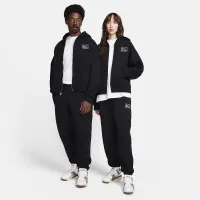 Nike x Stüssy Full-Zip Fleece Толстовка с капюшоном цвет черный