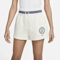 Nike Sportswear Phoenix Fleece Heritage жіноча З високою талією шорти колір коричневий